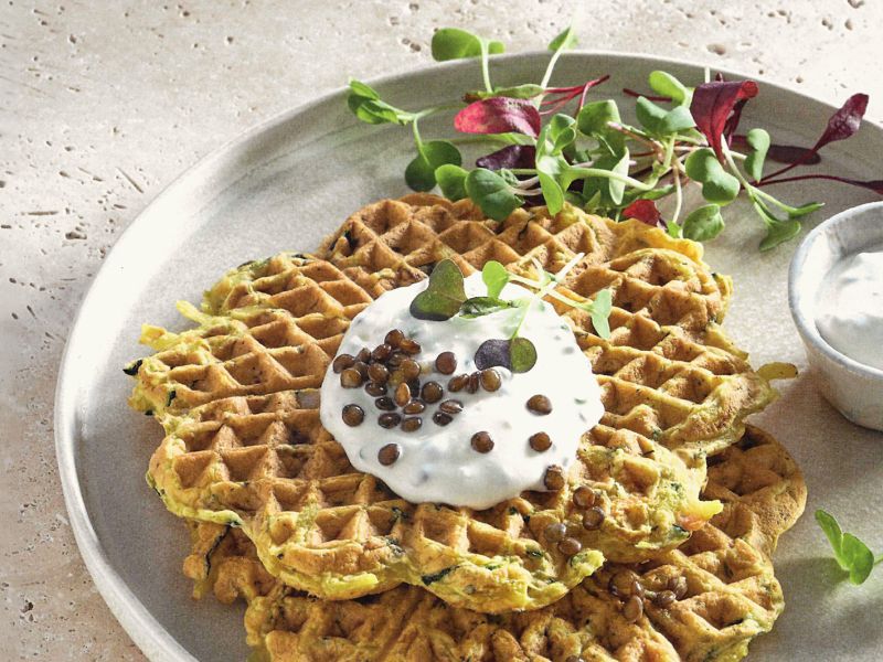 Gemüsewaffeln