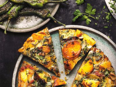Tortilla mit Speck