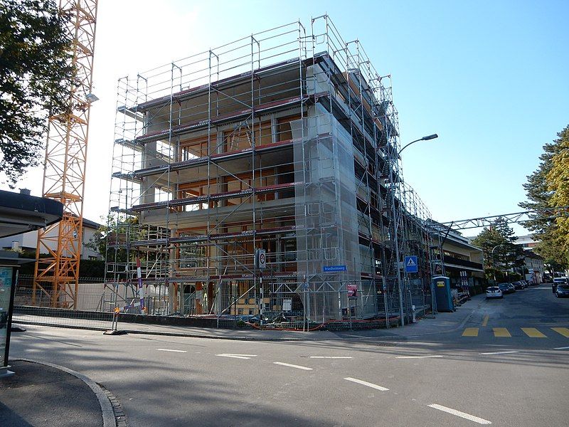 Baustelle in Bern. Symbolbild: Commons Wikimedia