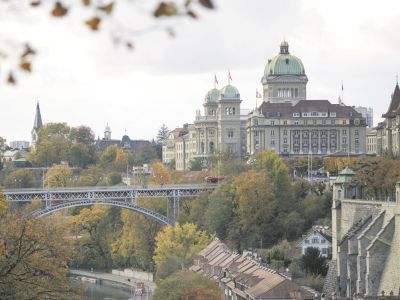 Die Bernerinnen und Berner leben gern in ihrer Stadt. Foto: Nik Egger