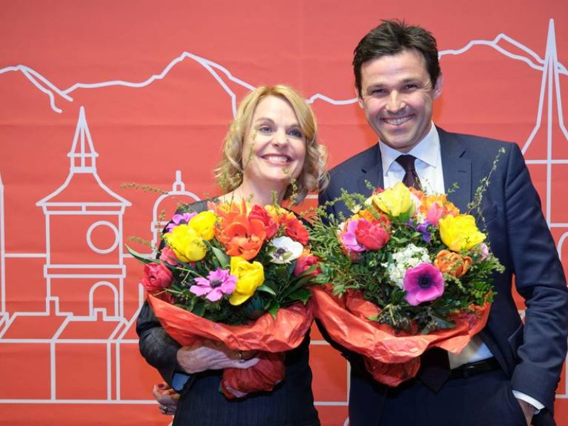 Marieke Kruit und Matthias Aebischer. Foto: zvg