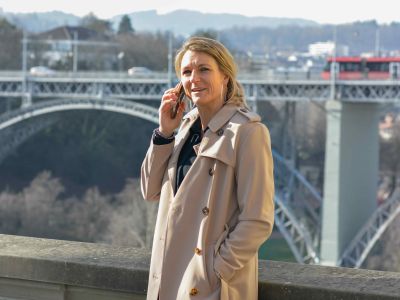 Béatrice Wertli sieht auch ohne Stapi-Kandidatur gute Chancen, gewählt zu werden. Foto: zvg / Thomas Hofstetter