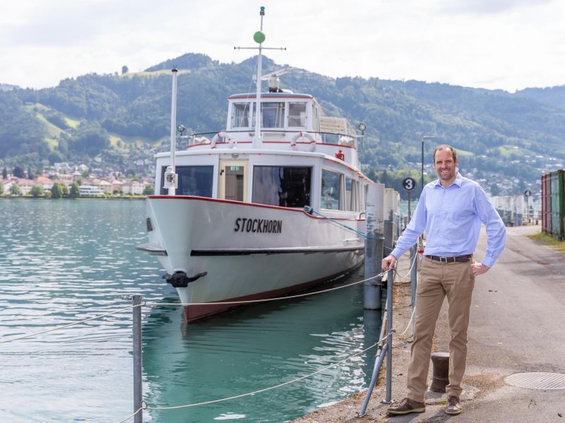 Jan Cermak, Geschäftsführer BLS Schifffahrt. Foto: Adrian Hauser