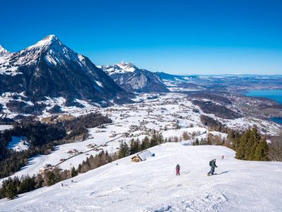 Das Skigebiet Aeschiried